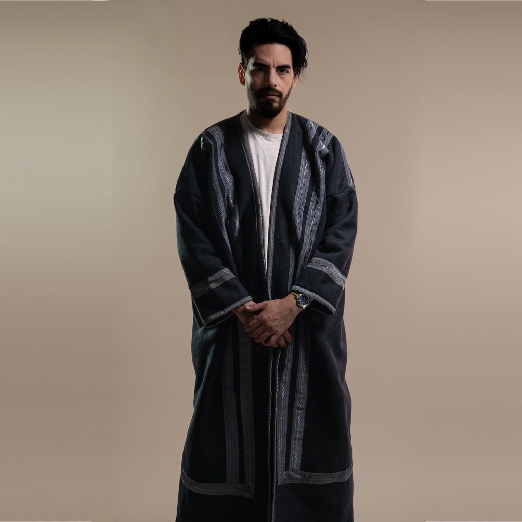 The Classic Farwa (Black) — Wearable Blanket