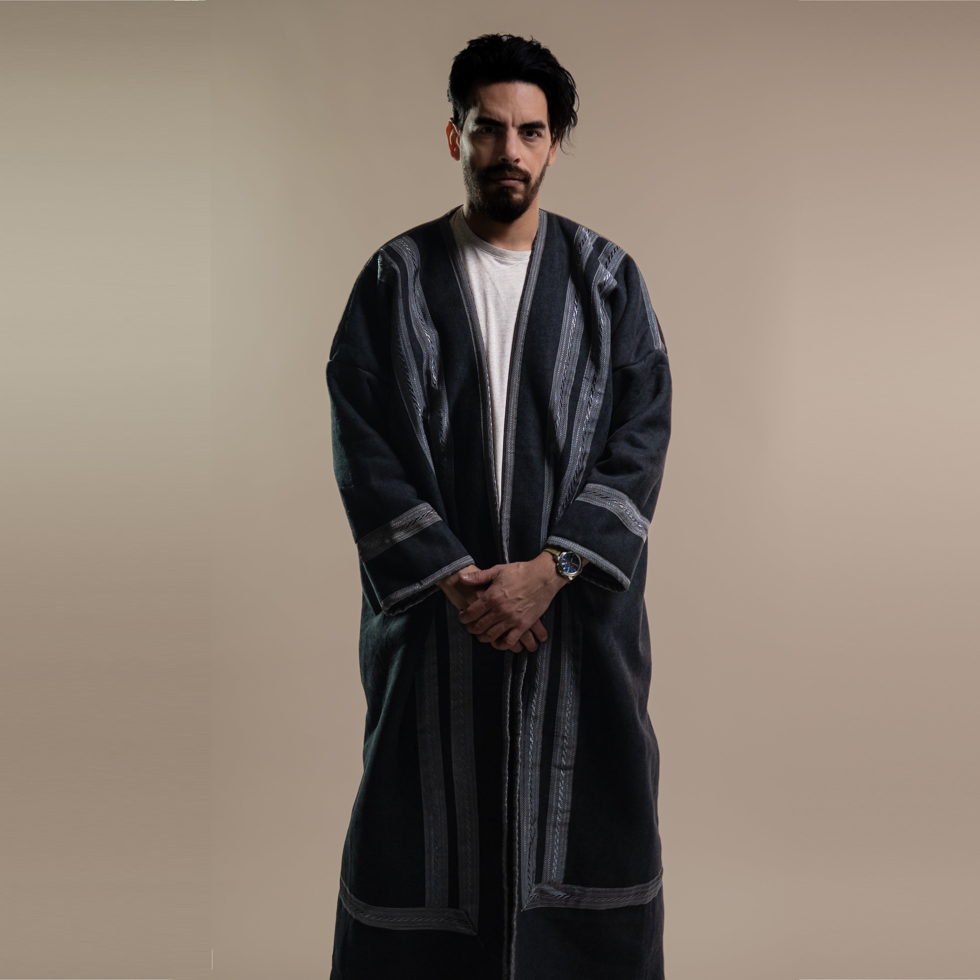 The Classic Farwa (Black) — Wearable Blanket
