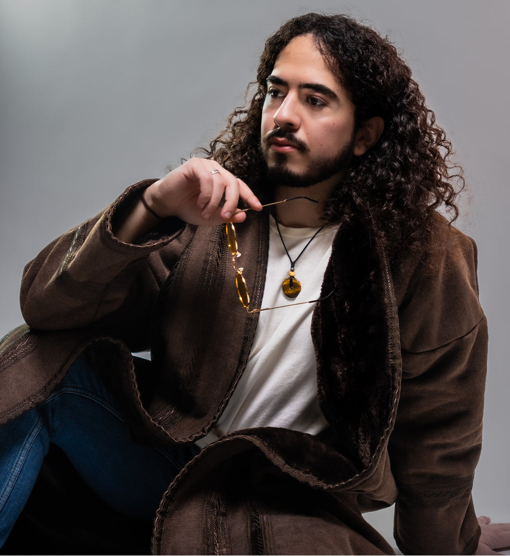 The Classic Farwa (Desert Brown) — Wearable Blanket