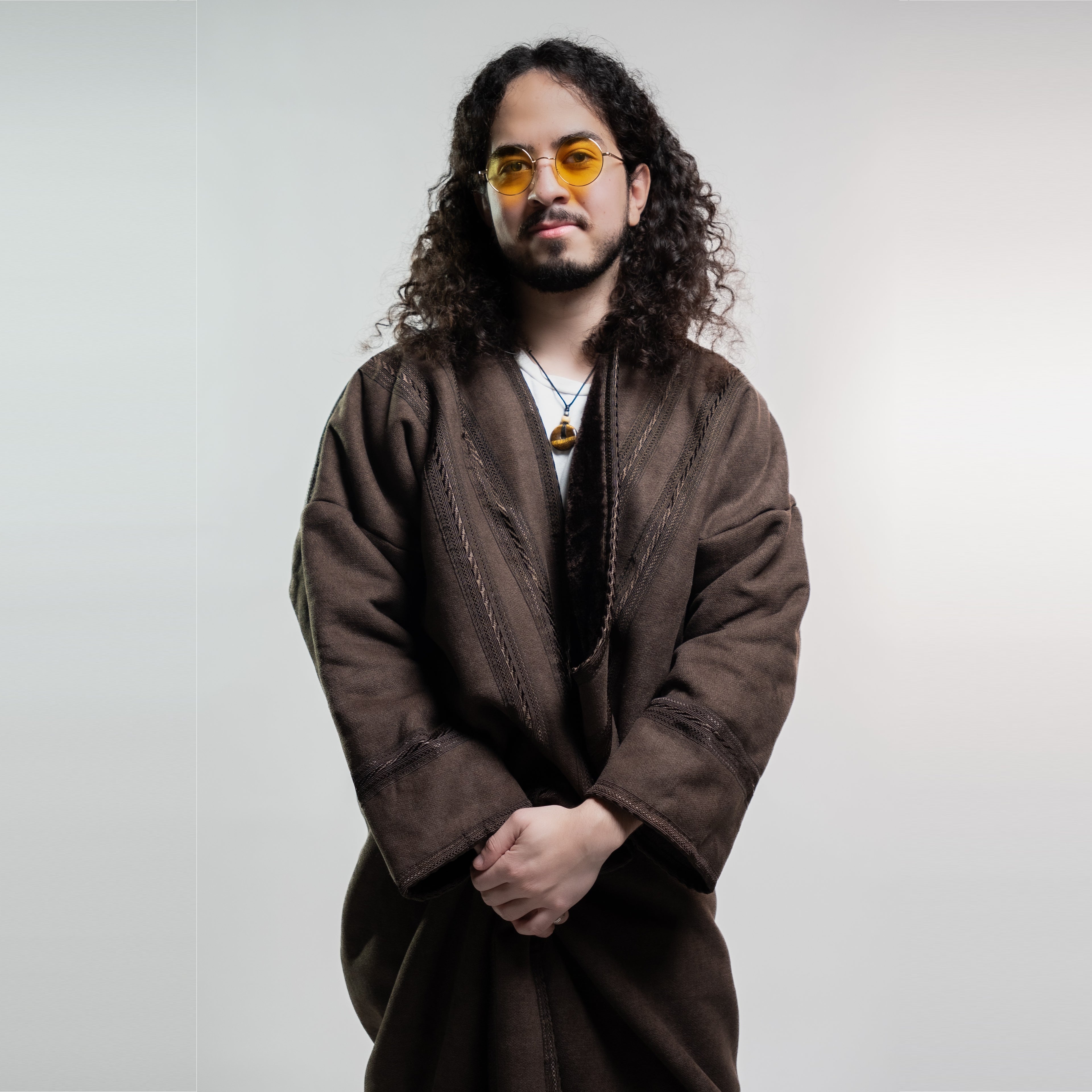 The Classic Farwa (Desert Brown) — Wearable Blanket